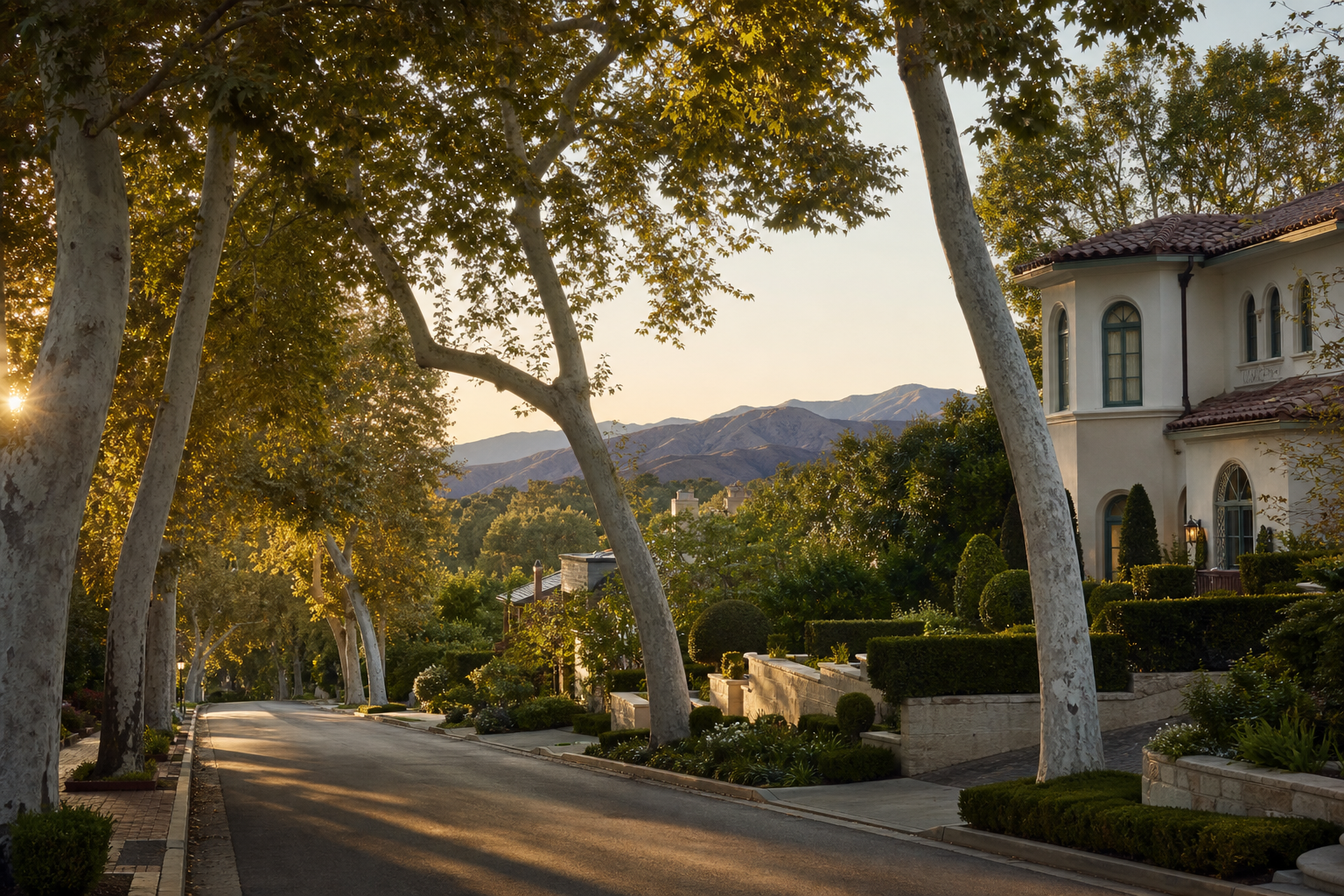 Brentwood, CA landscape