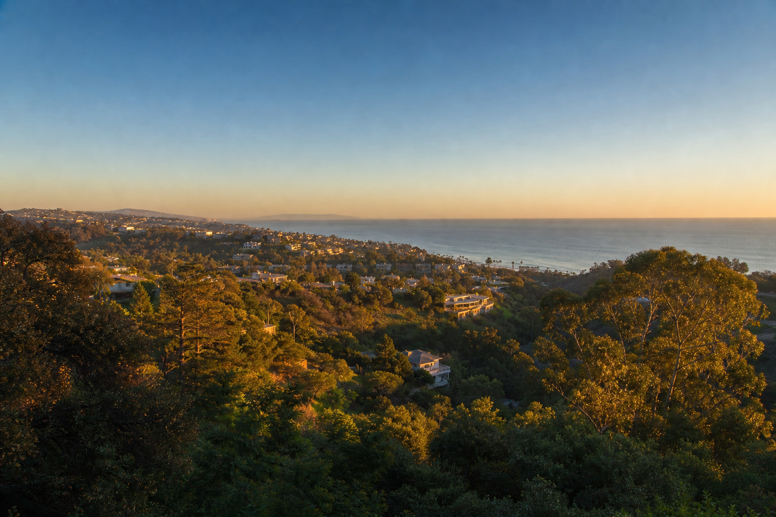 Pacific Palisades, CA landscape